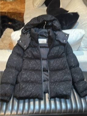 Valentino Black Quilted Jacket with Label